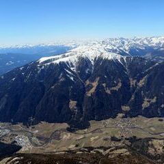 Flugwegposition um 12:07:54: Aufgenommen in der Nähe von 39030 Gais, Südtirol, Italien in 2903 Meter